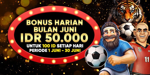 BONUS JUNI 50000